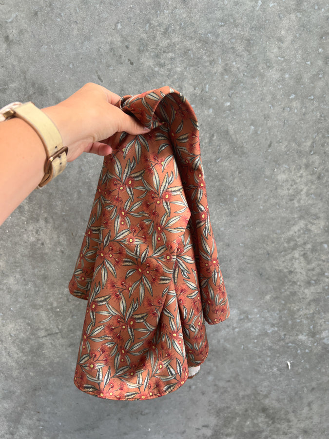 Sample Sale - Flowering Gum Terracotta Scarf
