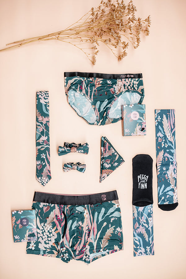 Teal Blooms
