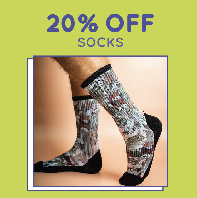 Australian Printed Socks