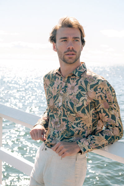 Long Sleeve Shirt - Byron Banksia