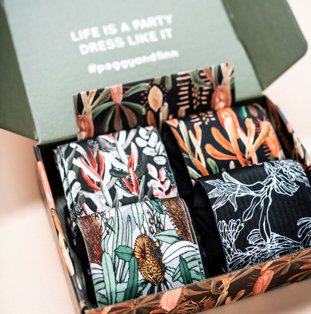Sock Gift Set featuring Native Australian Desings