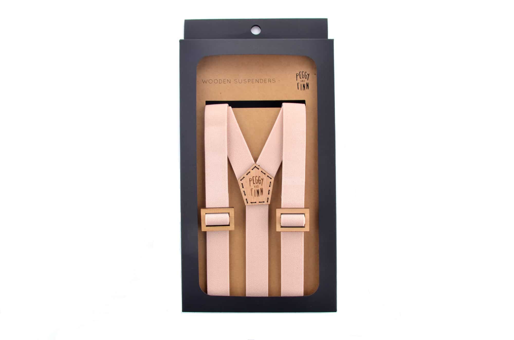 Wooden Suspenders Frank Wedding boy