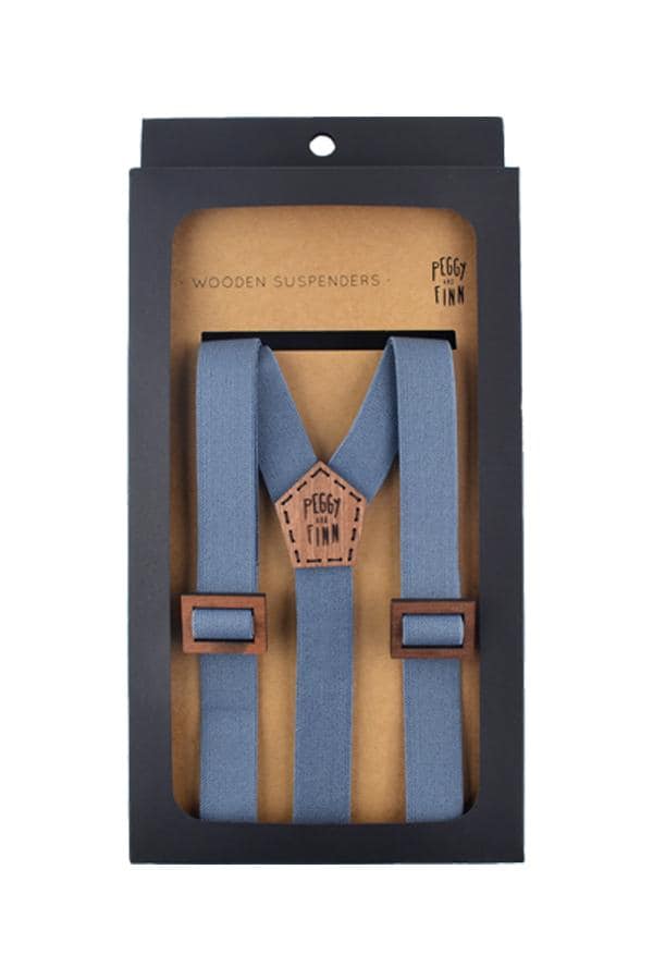 Wooden Suspenders Harry Groomsmen