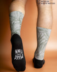 Recycled Socks - Fan Palm Sage