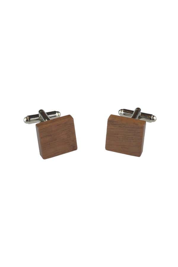 Roasted_Blackbutt Cufflinks Wooden wedding