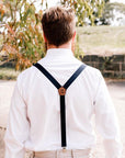 Wooden Suspenders Groom