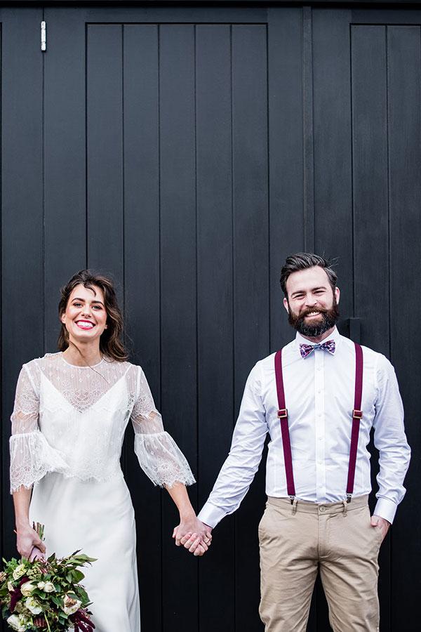 Ethan Wooden Braces Weddings
